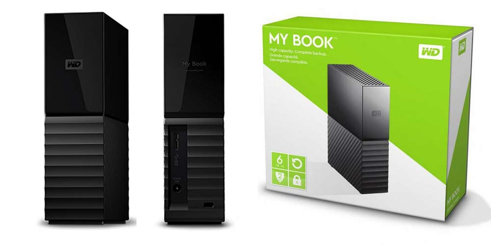 هارددیسک اکسترنال وسترن دیجیتال مدل My Book Desktop ظرفیت 4 ترابایت