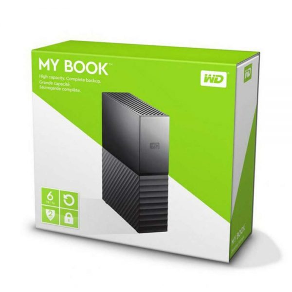 هارددیسک اکسترنال وسترن دیجیتال مدل My Book Desktop ظرفیت 4 ترابایت