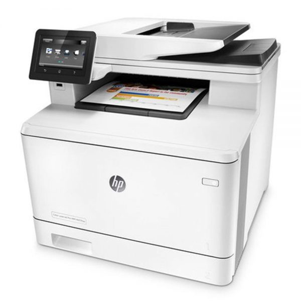 پرینتر رنگی لیزری اچ پی مدل LaserJet Pro MFP M477fnw