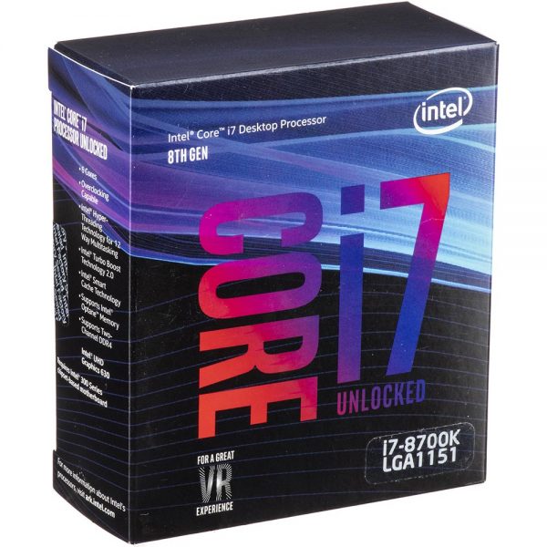 پردازنده مرکزی اینتل سری Coffee Lake مدل Core i7-8700K