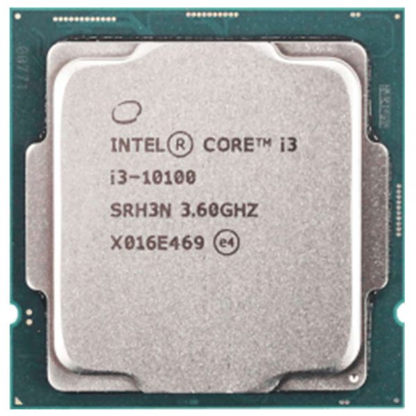 پردازنده مرکزی اینتل سری Comet Lake مدل Core i3 10100