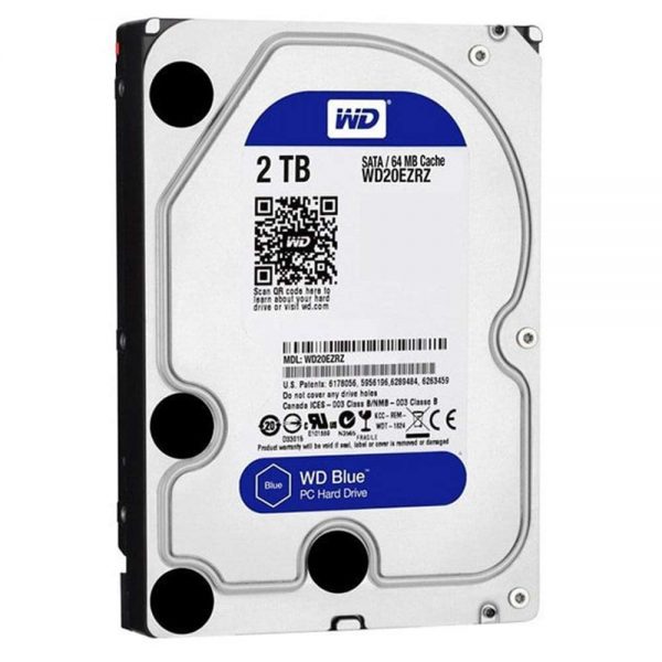 هارددیسک اینترنال وسترن دیجیتال مدل Blue WD20EZAZ ظرفیت 2 ترابایت