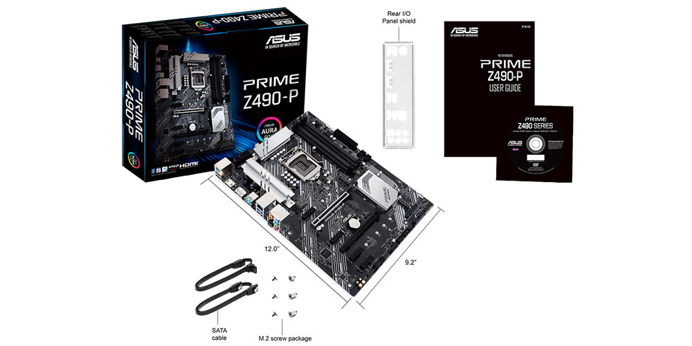 مادربرد ایسوس مدل PRIME Z490-P