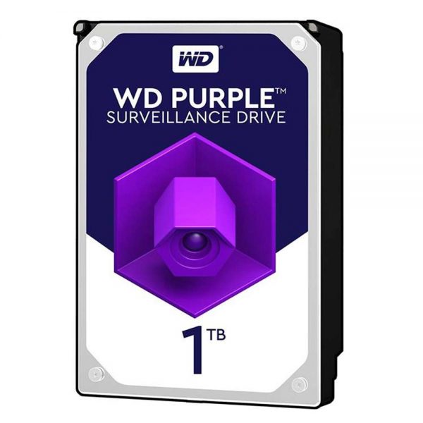 هارددیسک اینترنال وسترن دیجیتال مدل Purple WD10PURZ ظرفیت 1 ترابایت