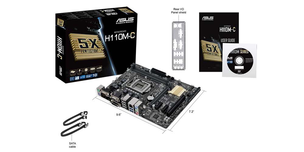 مادربرد ایسوس مدل H110M-C