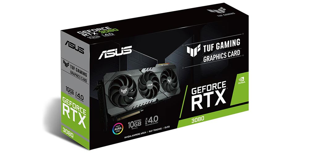 کارت گرافیک ایسوس TUF RTX 3080 O10G GAMING