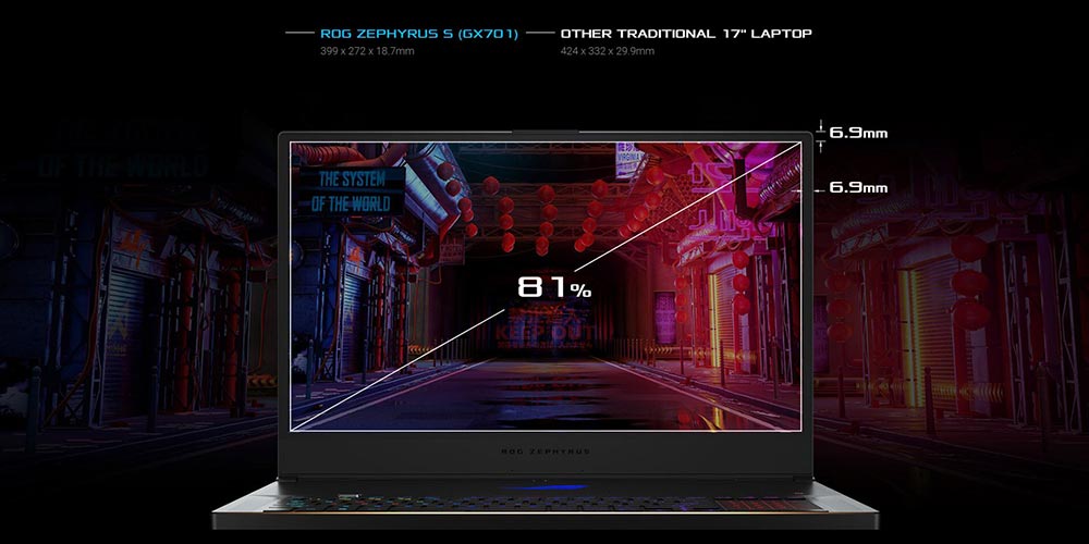 لپ تاپ ایسوس مدل ROG Zephyrus S GX701LXS
