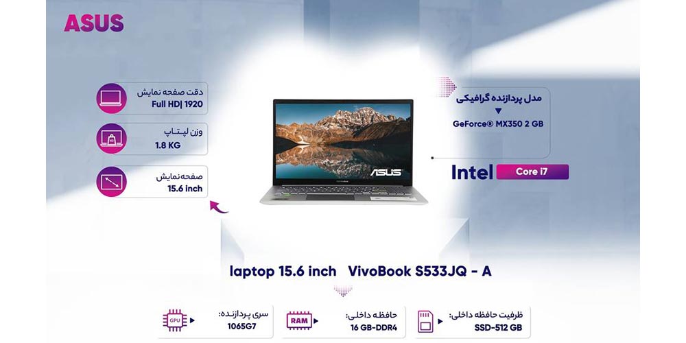 Asus VivoBook S15 S533JQ A