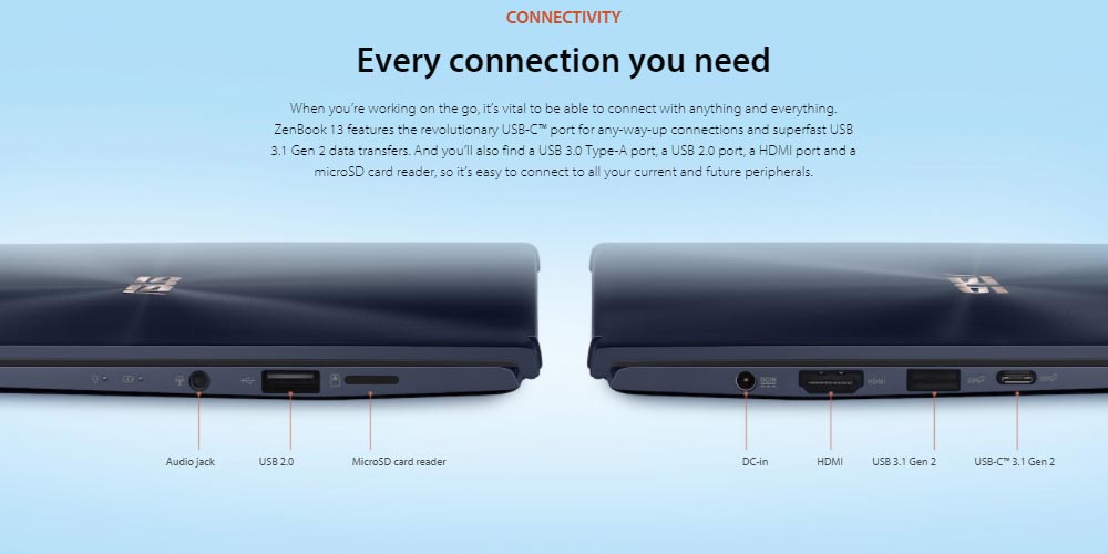 لپ تاپ ایسوس مدل ZenBook 13 UX334FLC A