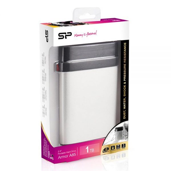 هارد اکسترنال سیلیکون پاور مدل Armor A85 ظرفیت 1 ترابایت