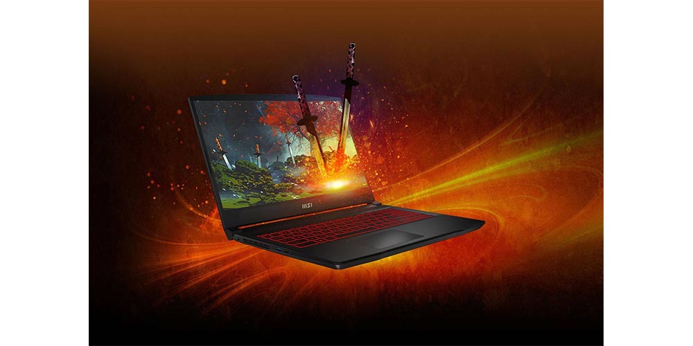 MSI GF66 KATANA 12UD laptop