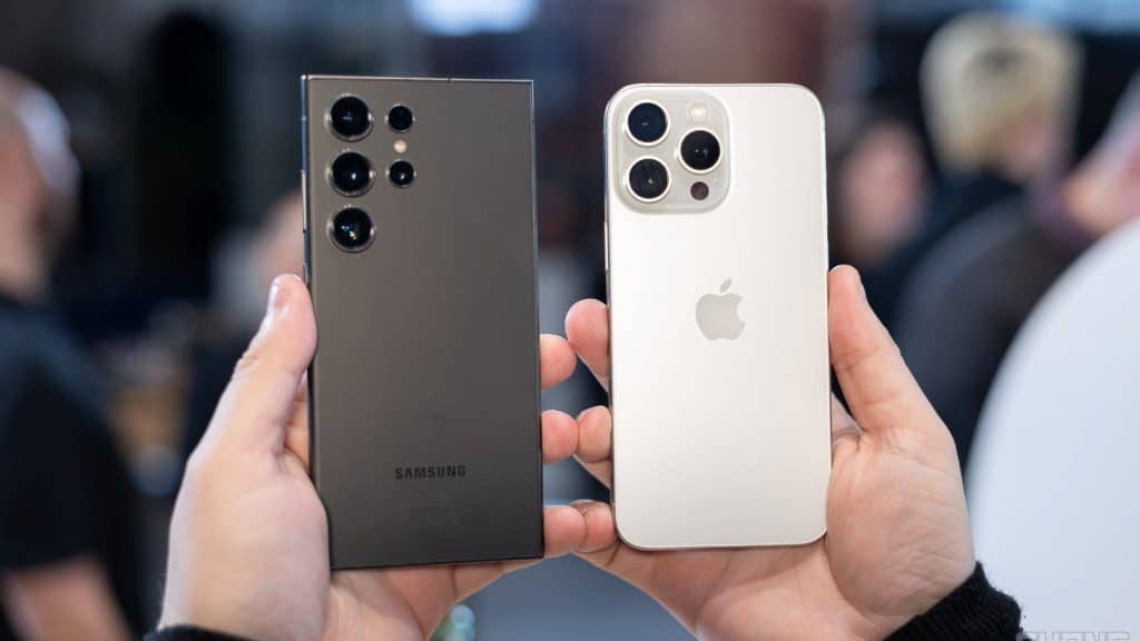 تفاوت آیفون 15 پرو مکس و سامسونگ S24 ultra